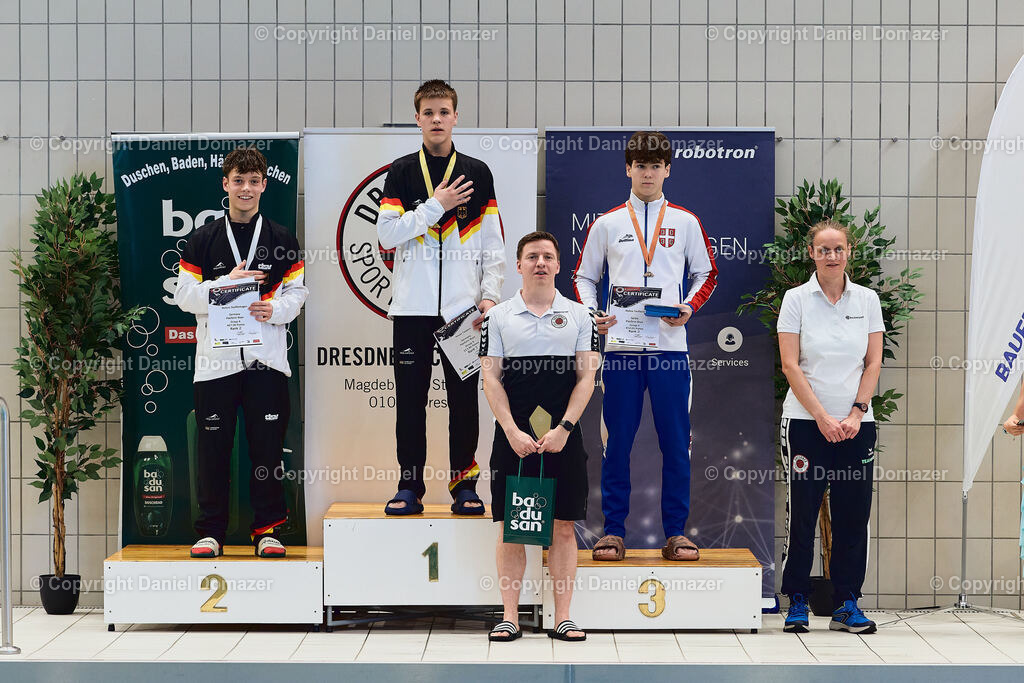 International Youth Diving Meet 2026 | Day 5 of 5 | International Youth Diving Meet 2026| Day 5 of 5 | 26.04.2026 | Youth diving competition featuring 1m and 3m springboard and platform at the Schwimmsportkomplex Freiberger Platz in Dresden.@ Domazer Photography - Realisiert mit Pictrs.com