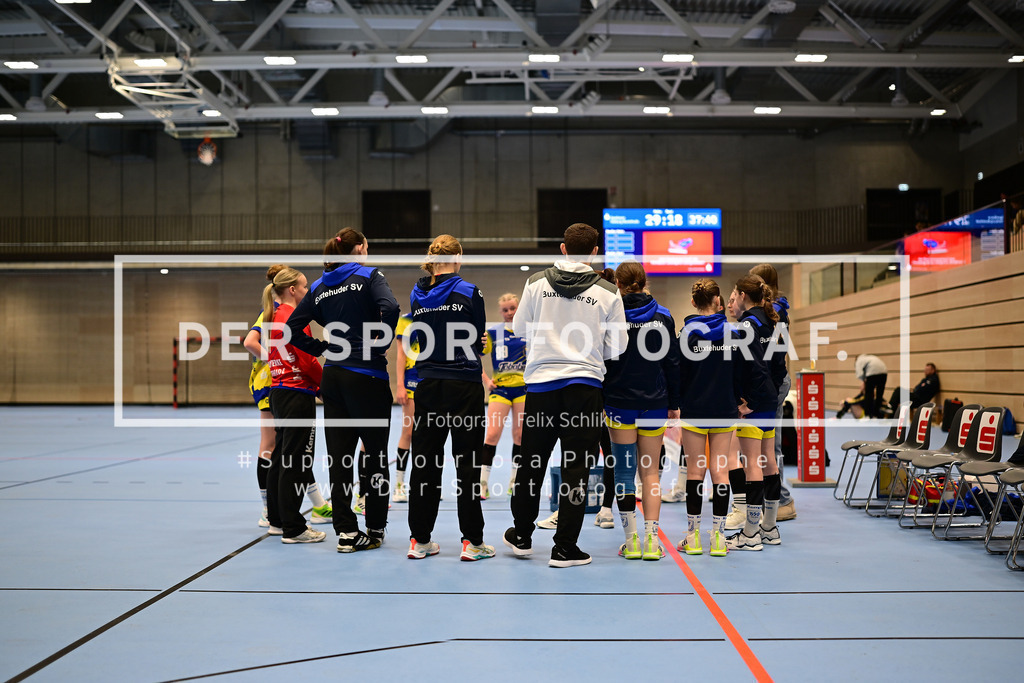 Handball I Juniorinnen I Saison 2025-2026 I Regionalliga I 9. Spieltag I Buxtehuder SV - TV Hannover-Badenstedt I 19427 | Der Sportfotograf. - Realisiert mit Pictrs.com