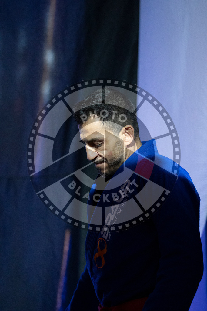 20231107PBB5146 | Fighters compete during the AJP World Master Championship in the Mubadala Arena in Abu Dhabi, Arab United Emirates, on November 7, 2023.