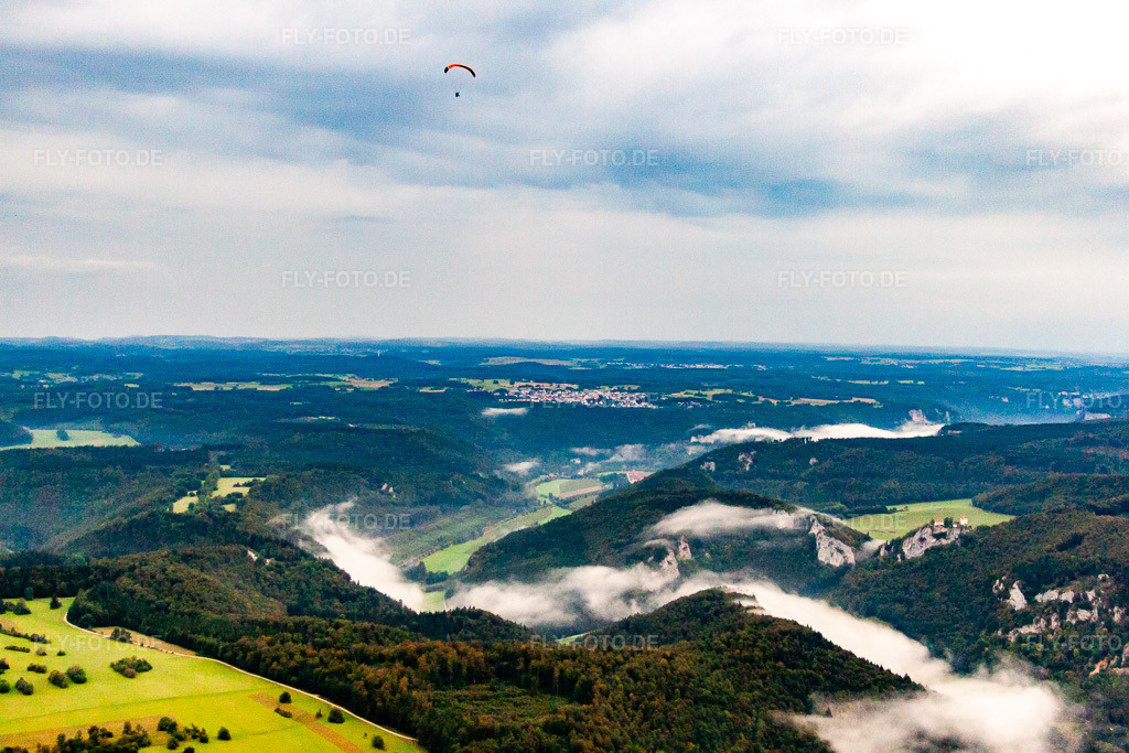 Luftbild: Donaudurchbruch in Fridingen an der Donau im Bundesland Baden-Württemberg in Deutschland. Foto: IMG_71772.jpg vom 31.08.2014 durch Werner Riehm/FLY-FOTO.de