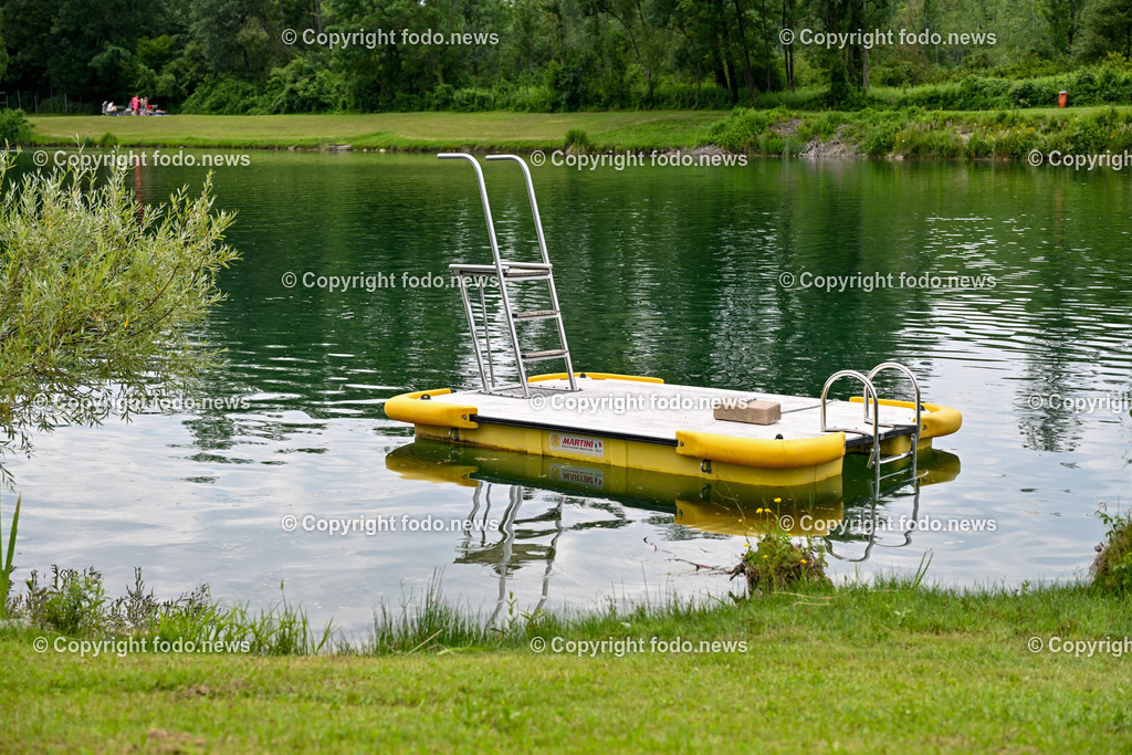 Goldwoerth_ Badeteich_ 23.06.2024-2 | 23.06.2024, Goldwoerth, AUT, Badeteich, im Bild Badeteich, Badeinsel, See, Teich, Ungluecksort, Ungluecksstelle