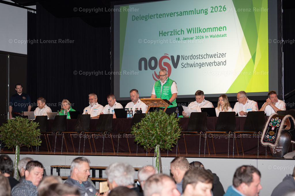 Schwingen -  NOSV DV 2026 | Waldstatt, 18.1.26, Schwingen - NOSV DV.