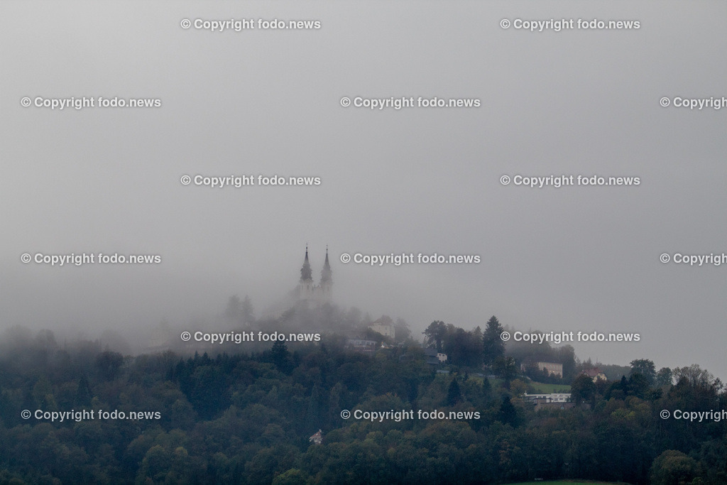 Poestlingberg_ Nebel_ Herbst_ 05.10.2024-2 | 26.02.2024, Poestlingberg, AUT, Herbst, im Bild Poestlingberg, Berg, Nebel, Himmel, Ausflugsziel, Aussicht, Jahreszeit