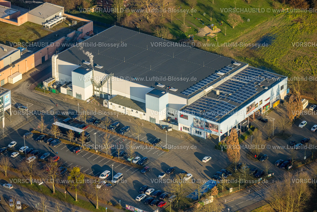 Hamm241200603 | Luftbild, Helinet Eisporthalle Eishalle der Hammer Eisbären, Eishockeyverein, Uentrop, Hamm, Ruhrgebiet, Nordrhein-Westfalen, Deutschland