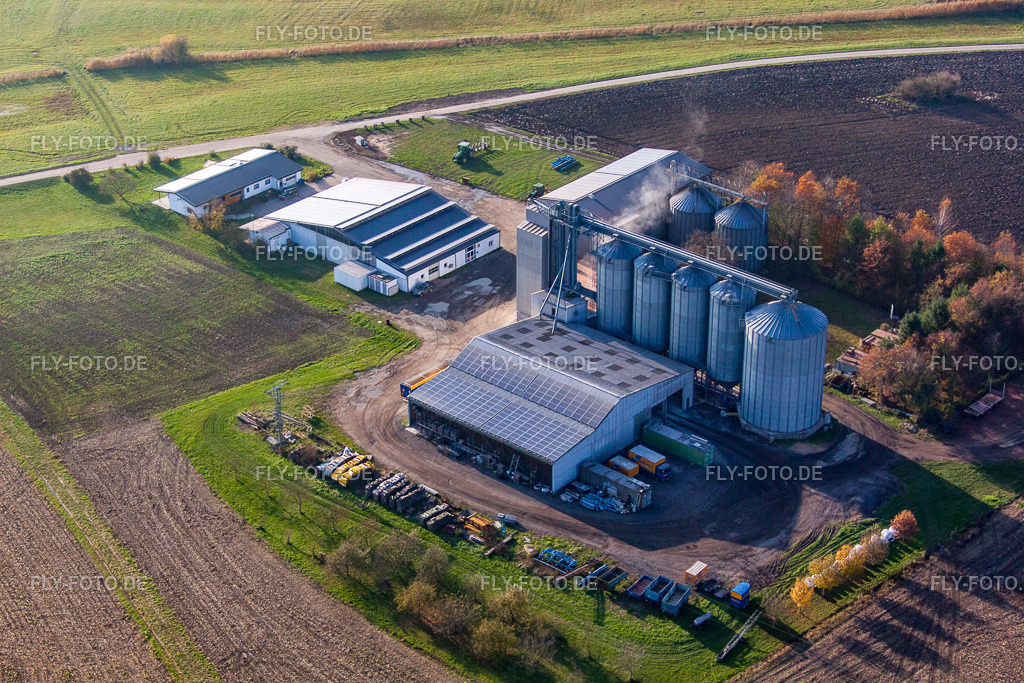 Bolz Landhandel | Luftbild: Bolz Landhandel im Ortsteil Rußheim in Dettenheim im Bundesland Baden-Württemberg in Deutschland. Foto: IMG_61066.jpg vom 18.11.2013 durch Werner Riehm/FLY-FOTO.de - Realisiert mit Pictrs.com