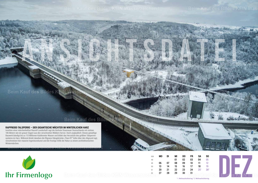 12_Sachsen-Anhalt_Luftbild_Kalender_2027_Dezember | Sachsen-anhalts schönste Luftbildaufnahmen für Firmenkalender - Realisiert mit Pictrs.com