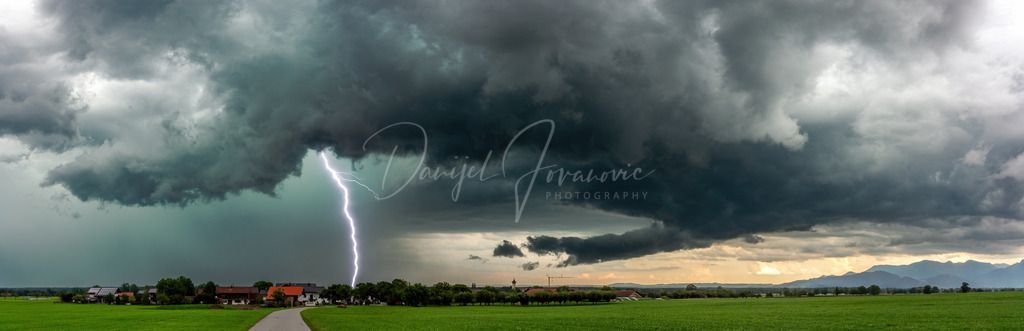Gewitter | Starke Zelle in Bayern bei Rosenheim
