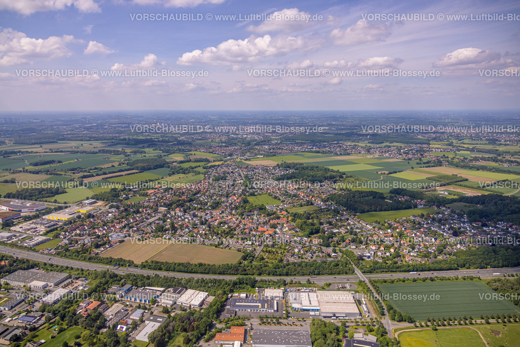 Hamm220504208 | Luftbild, Ortsansicht Rhynern, Hamm, Ruhrgebiet, Nordrhein-Westfalen, Deutschland