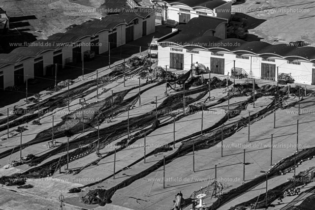 Fischernetze von oben | Gesehen in Barcelona