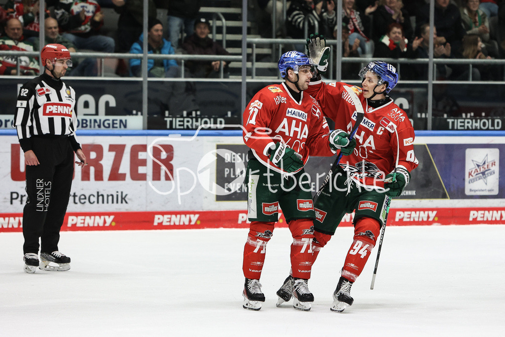 Augsburger Panther - Adler Mannheim | Hoffnung fuer die Panther / Der Anschluss zum 1-3 durch Niklas ANDERSEN (AEV #71)