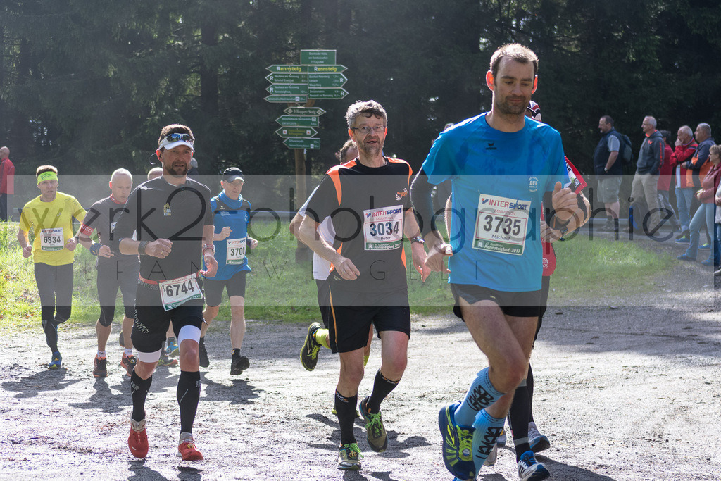 Rennsteiglauf 2017 | Neuhaus/Rwg. - Schmiedefeld am 19. Mai 2017