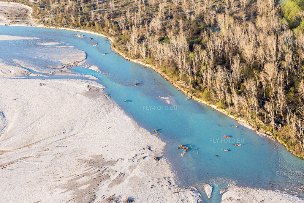 Vue aérienne: Vue de la ville à Madonna di Loreto dans le département Frioul-Vénétie Julienne, Italie. Photo: IMG_105563.jpg prise le 07/04/2018 par Werner Riehm/FLY-FOTO.eu – Résolution de l'original: 5472 x 3648 px