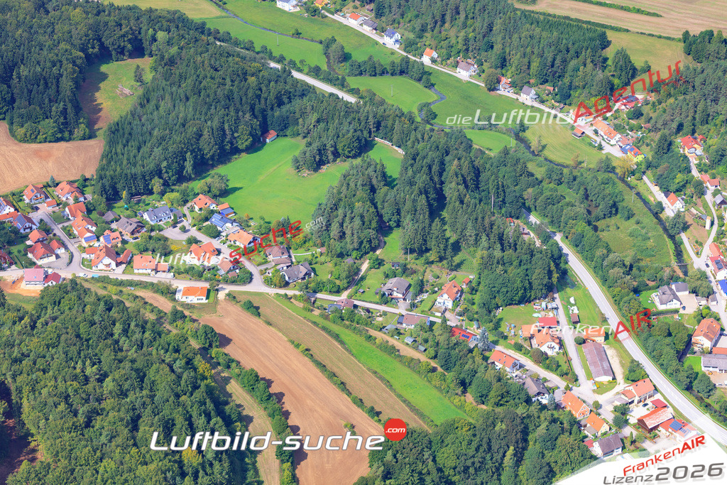 Die Luftaufnahme der Stadt Kastl wurde 2017 vom Flugzeug heraus erstellt ( keine Drohne )- hohe Auflösung für beste Qualität