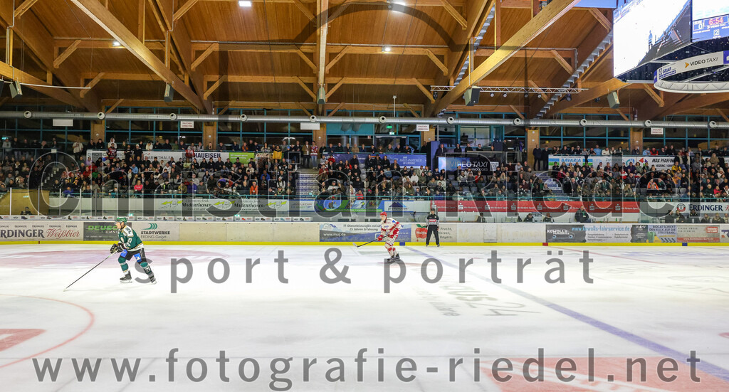 2025-09-12_102_TSV_Erding_gegen_EV_Landshut | Erding, Deutschland, 12.09.2025:Eishockey, Oberliga Süd 2025 / 2026, Testspiel, TSV Erding gegen EV Landshut, Endergebnis: 4:6Foto: Christian Riedel / fotografie-riedel.net