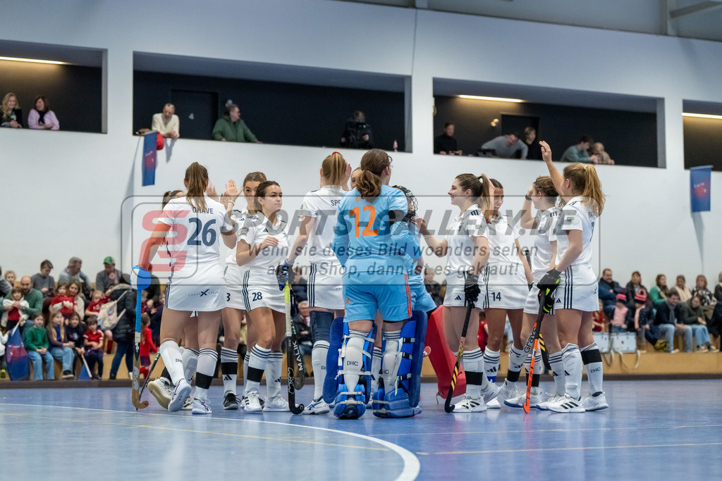 HK_20250111_101391 | 1. Bundesliga Halle Damen Düsseldorfer Hc - Club Raffelberg am 11.1.2025 Halle DHC, Düsseldorf ,