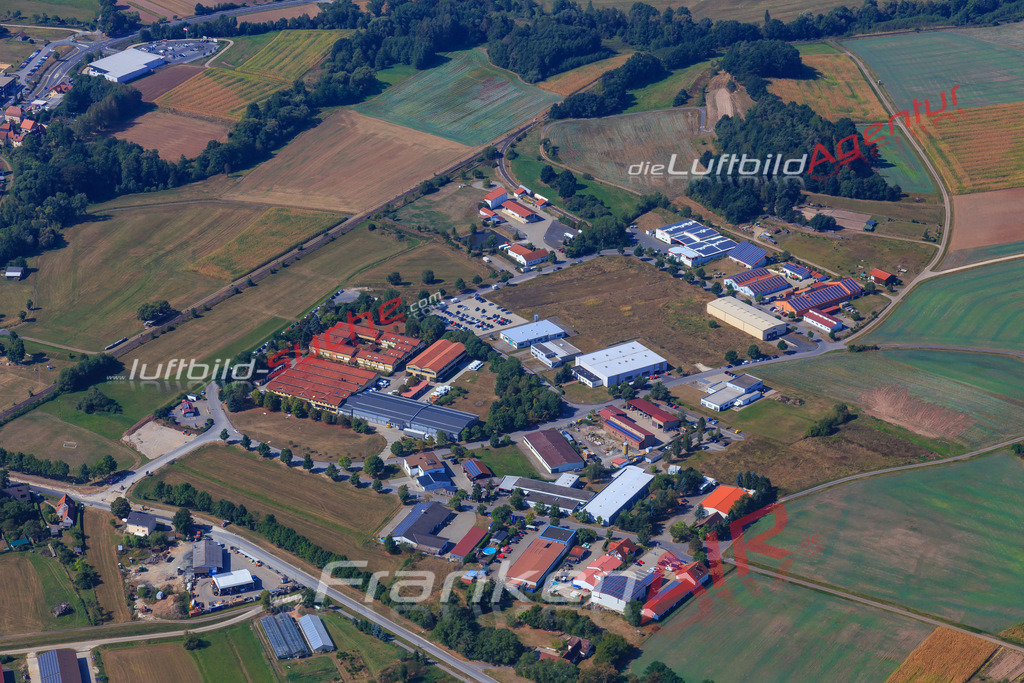 Luftbild von  Baunach - Luftaufnahme wurde 2016 von https://frankenair.de mittels Flugzeug (keine Drohne) erstellt - die Geschenkidee