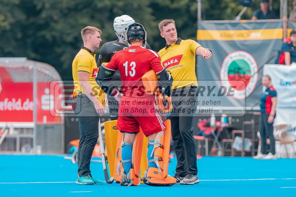HK_20230715_102340 | Euro Hockey MU18 SF1 Belgium vs Netherlands  Championship Girls & Boys am 15.7.2023 CHTC , Krefeld ,