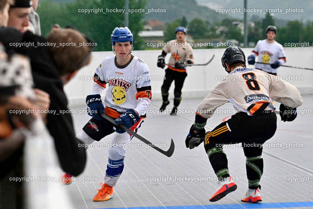 Carinthian Team Zehenthof vs. Ultras Spittal | #77 Ladinig Elias Carinthian Team Zehenthof, #8 Lindner Luis Spittal Ultras, Carinthian Team Zehenthof vs. Ultras Spittal, Carinthian Team Zehenthof vs. Ultras Spittal am 10.05.2026 in Villach (Alpen Arena ), Austria, (Photo by Bernd Stefan)