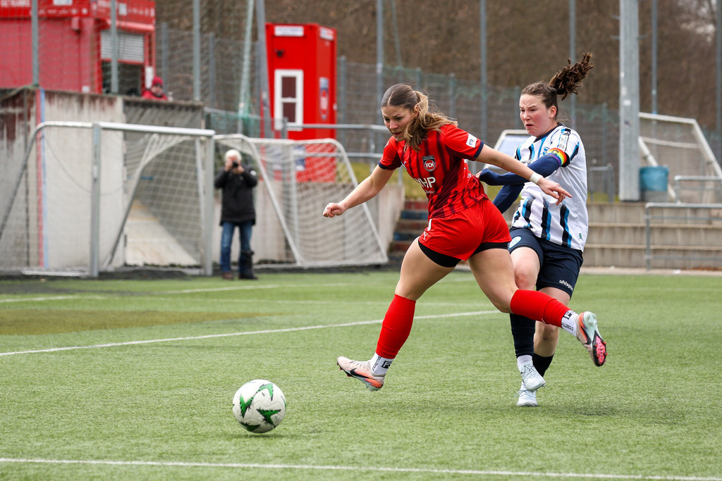 20260329-FCH-WaldebeneStuttgart_013 | 1.FC Heidenheim 1846 vs. FSV Waldebene Stuttgart, Fußball, Frauen, Oberliga, 2025/2026, 15. Spieltag, 29.03.2026 in Heidenheim, Kunstrasen b. Voith-Arena West(Foto: Michael Bulling) - Realisiert mit Pictrs.com