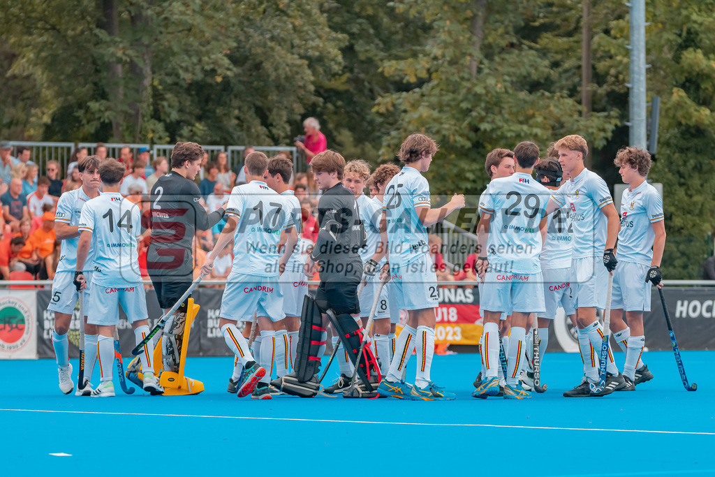 HK_20230715_102219 | Euro Hockey MU18 SF1 Belgium vs Netherlands  Championship Girls &amp; Boys am 15.7.2023 CHTC , Krefeld ,