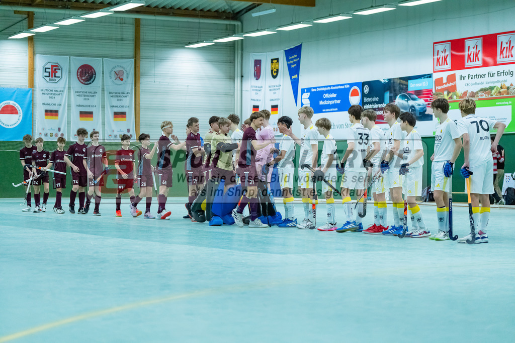 HK_20240225_108331 | 1. Halbfinale Deutsche Meisterschaft MU14 am 25.2.2024 Halle RW Köln, Köln ,