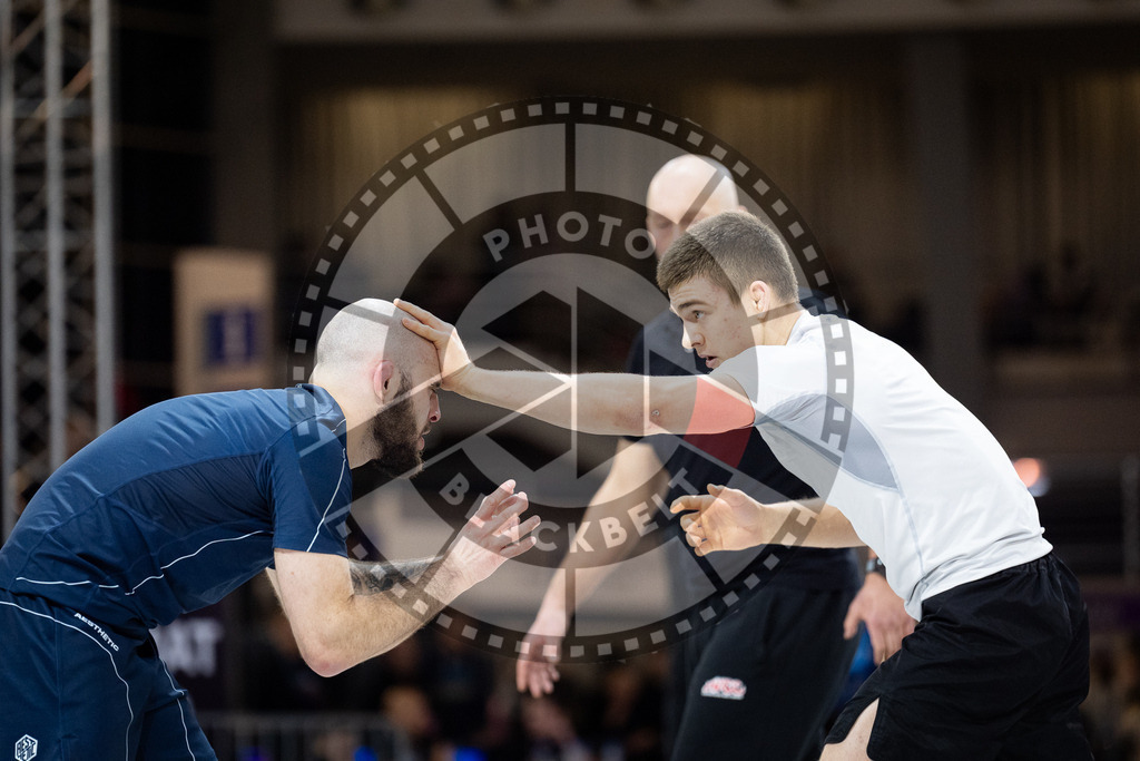 20260214PBB3798 | Fighters compete during the ADCC European Trials  competition day 1 in Belgrade, Serbia, on February 14, 2026.