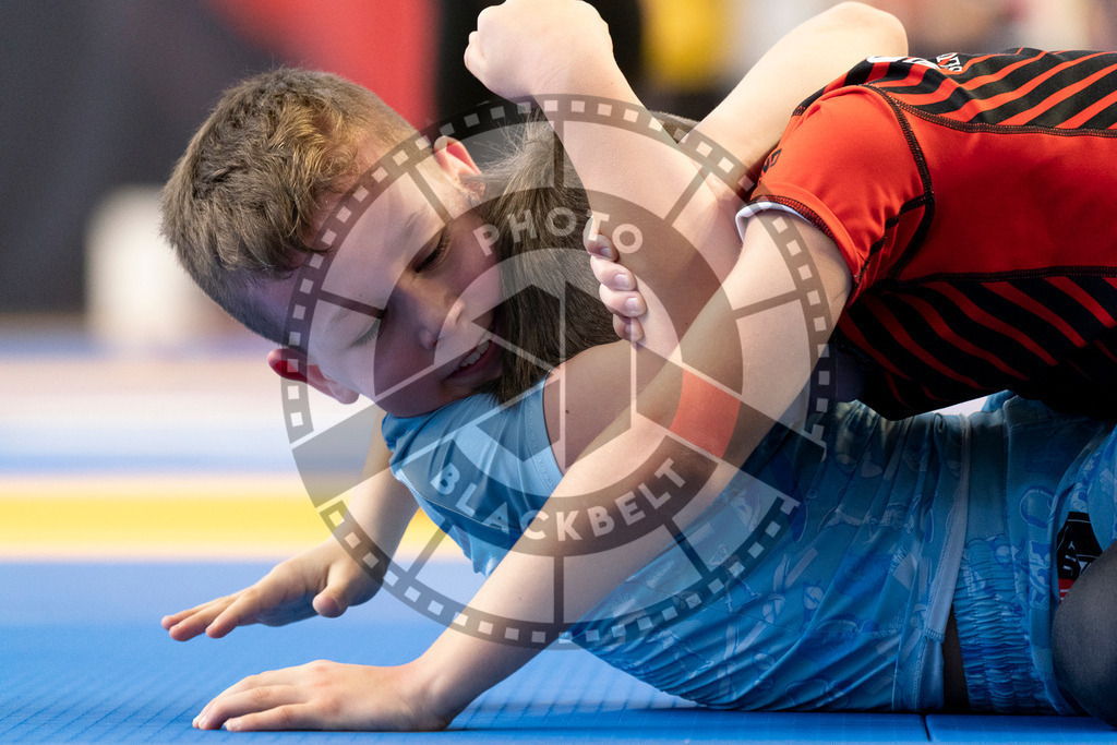 20240316PBB0525 | Athletes compete during the ADCC Eastern European Open grappling Competition in Poznan, Poland, on March 16, 2024.