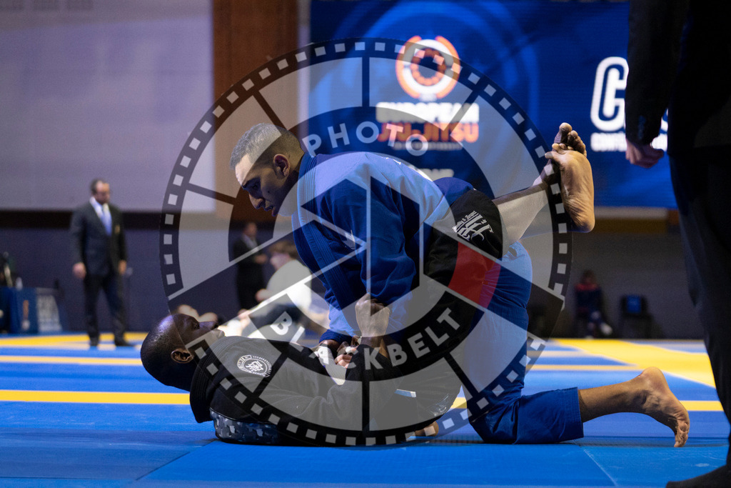 20240119PBB0254 | Fighters compete during the IBJJF European Championship in Paris, France, on January 19, 2024.