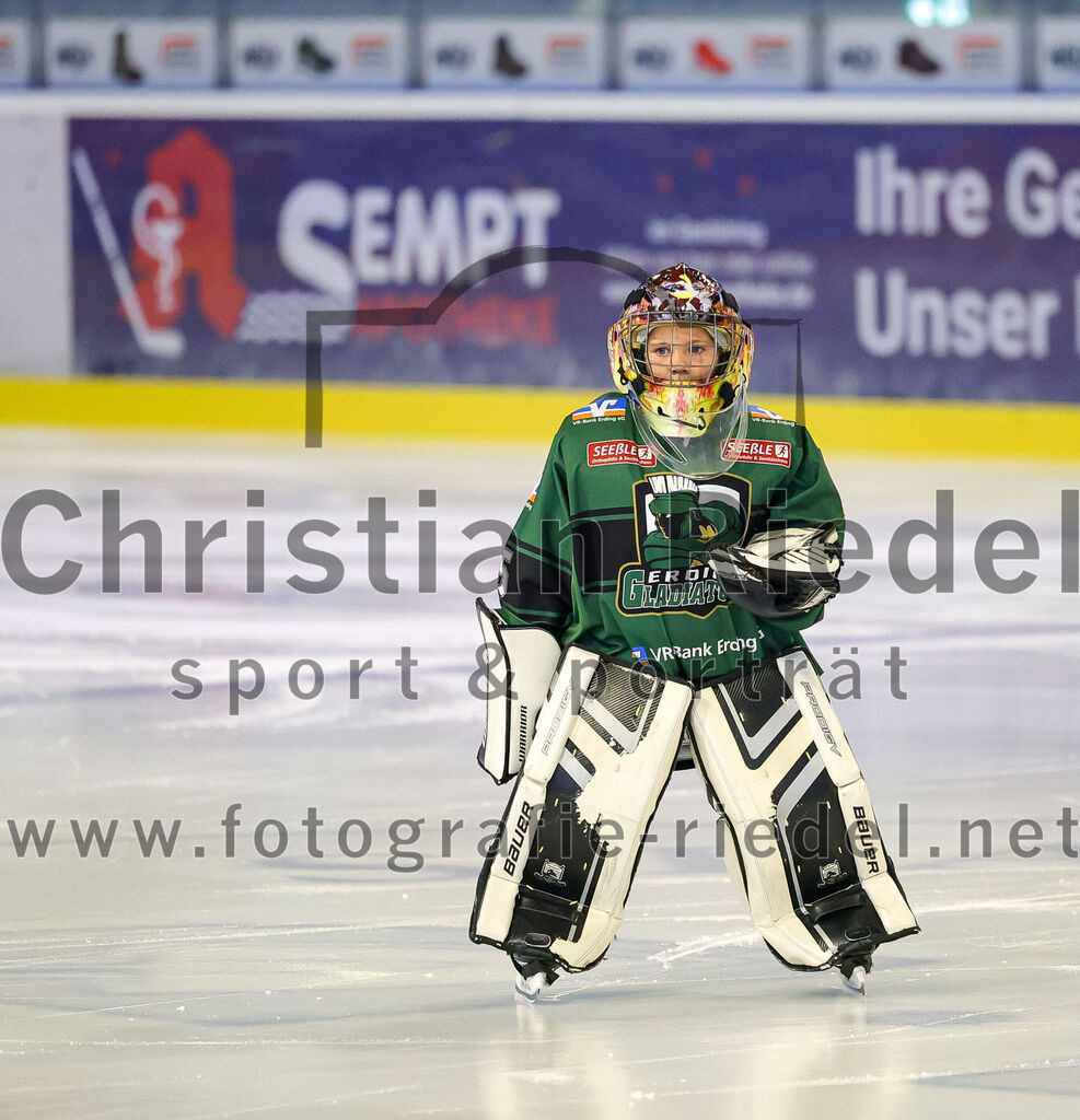 2025-10-05_016_TSV_Erding_gegen_Heilbronner_Falken | Erding, Deutschland, 05.10.2025:Eishockey, Oberliga Süd 2025 / 2026, 6. Spieltag, TSV Erding gegen Heilbronner Falken, Endergebnis: 3:1Foto: Christian Riedel / fotografie-riedel.net