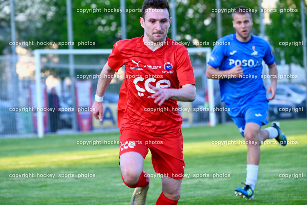 SAK vs. SC ST. Veit | #9 Julian Brandstätter SC St.Veit, SAK vs. SC ST. Veit, SAK vs. SC ST. Veit am 30.04.2025 in Klagenfurt (Sportpark Welzenegg), Austria, (Photo by Bernd Stefan)