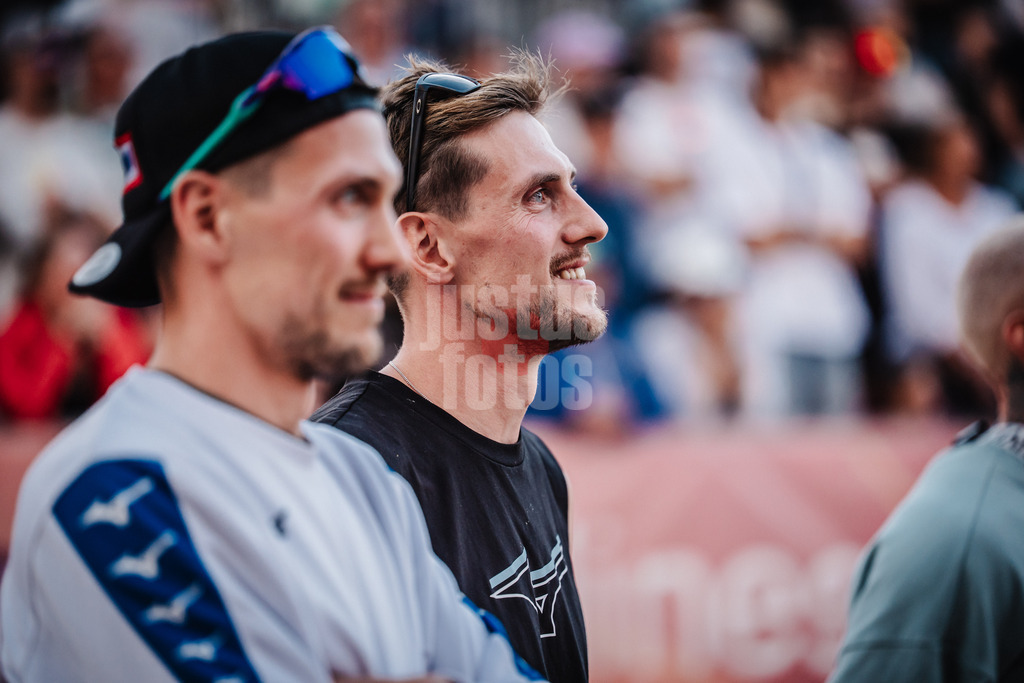 Beachvolleyball | Männer | Deutsche Meisterschaften 2025 Timmendorfer Strand | 05.09.2025 | Bennet Poniewaz wird verabschiedet Karriereende Verabschiedung