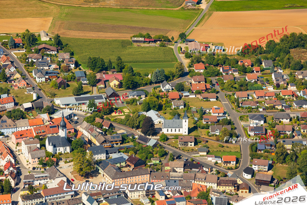Luftaufnahme von Thiersheim Vs Google Maps- Die Luftaufnahme wurde 2025 vom UL-Flugzeug heraus erstellt ( keine Drohne ) - Hochauflösende Luftaufnahme - für professionelle Ausdrucke geeignet. Die Geschenkidee !Mit Lizenz und Bildrechte bestellbar
