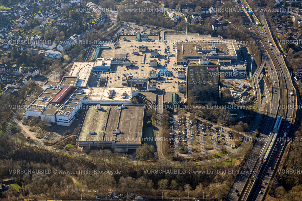 Muelheim230200834 | Luftbild, Rhein-Ruhr Zentrum, Einkaufszentrum, Heißen - Süd, Mülheim an der Ruhr, Ruhrgebiet, Nordrhein-Westfalen, Deutschland
