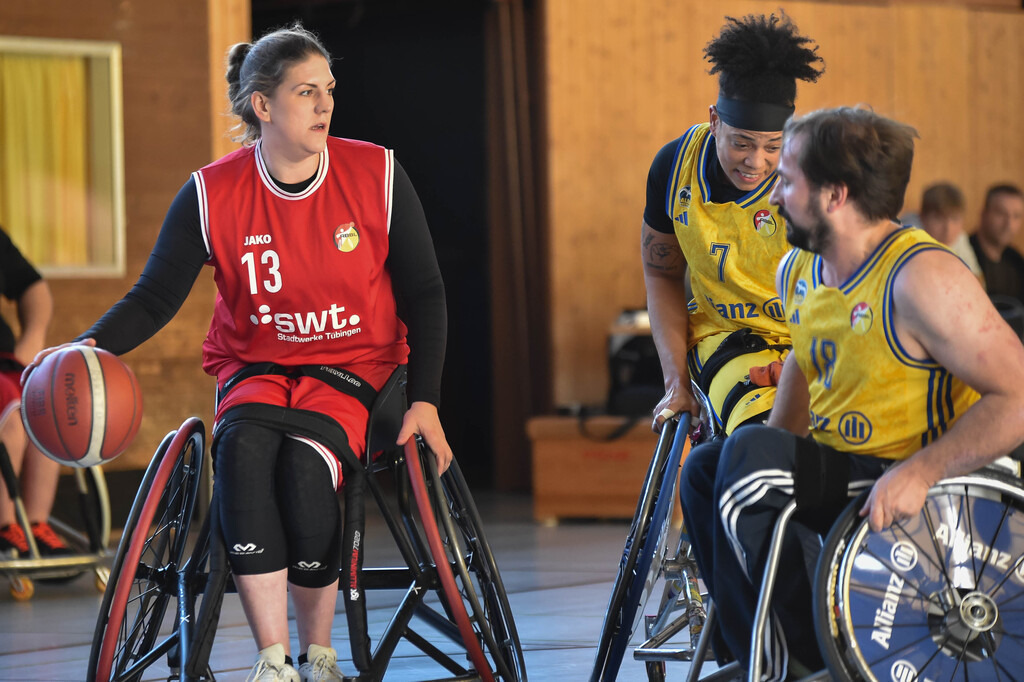 2024-11-23-0135 | RSKV Tuebingen vs. Alba Berlin, Rollstuhlbasketball, 2. Bundesliga Sued, 5. Spieltag, Saison 2024/2025, 23.11.2024, Foto: Ralph Kunze - Realisiert mit Pictrs.com