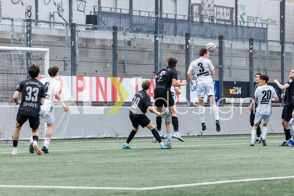 Fussball I Herren I Saison 2025-2026 I 2. Liga Interregional – Gruppe 5 I 17. Spieltag I FC Wil 1900 II - FC Seefeld Zürich I 11.04.2026 | 3 Gian Rudolf (CH) (FC Wil 1900 II) – Innenverteidiger - Realisiert mit Pictrs.com