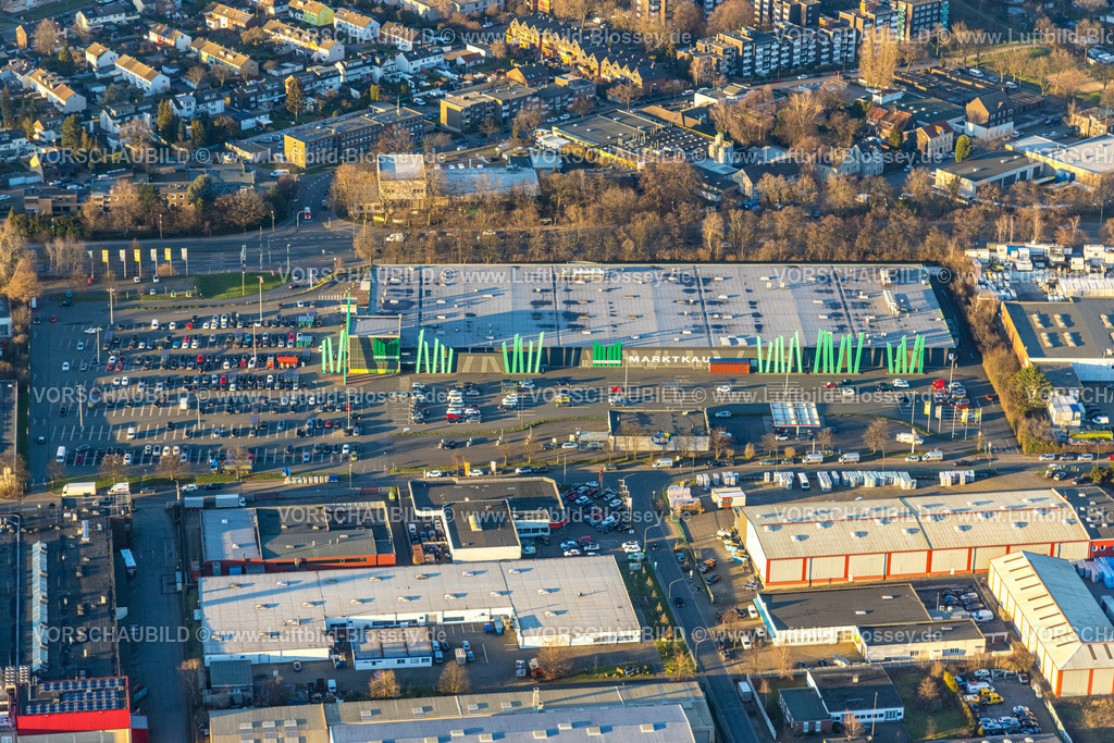 Gelsenkirchen230202390 | Luftbild, Marktkauf Einkaufszentrum, Parkplätze, Erle, Gelsenkirchen, Ruhrgebiet, Nordrhein-Westfalen, Deutschland