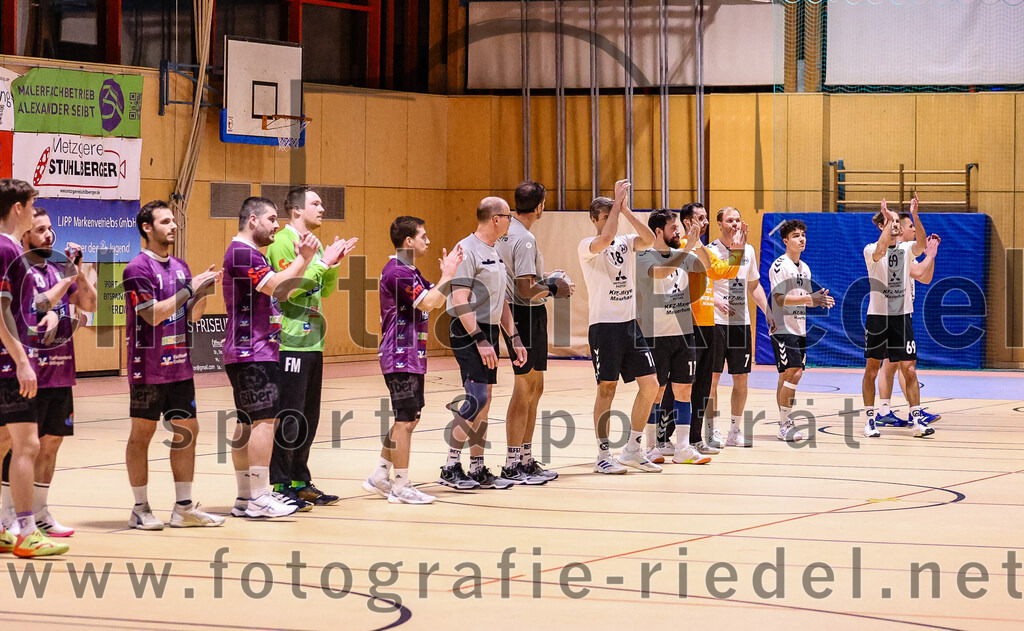2025-02-15_004_SpVgg_Altenerding_gegen_SVW_Burghausen | Erding, Deutschland, 15.02.2025:Handball, Bezirksoberliga Männer 2024 / 2025, 16. Spieltag, SpVgg Altenerding gegen SVW Burghausen, Endergebnis: 32:31Foto: Christian Riedel / fotografie-riedel.net