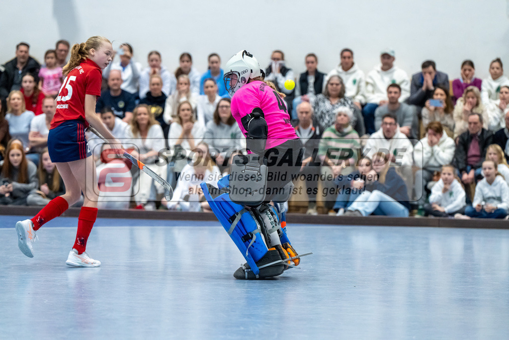 HK_20250223_103282 | Deutsche Meisterschaft wU14 Finale und Ehrungen am 23.2.2025 Düsseldorfer HC, Düsseldorf