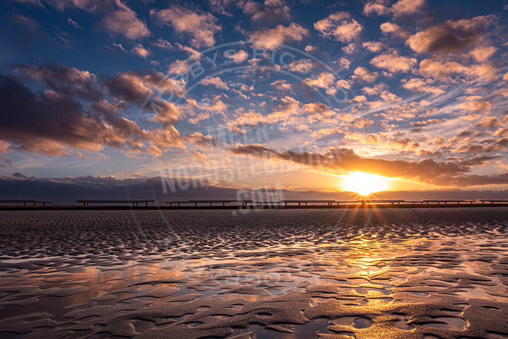 Strandromantik 2 | Abendstimmung am Strand von St. Peter-Ording