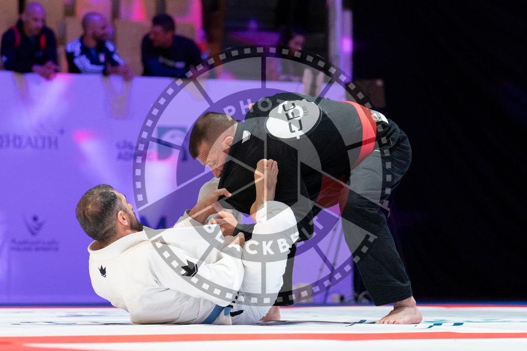 20231106PBB3047 | Fighters compete during the AJP World Master Championship in the Mubadala Arena in Abu Dhabi, Arab United Emirates, on November 6, 2023.