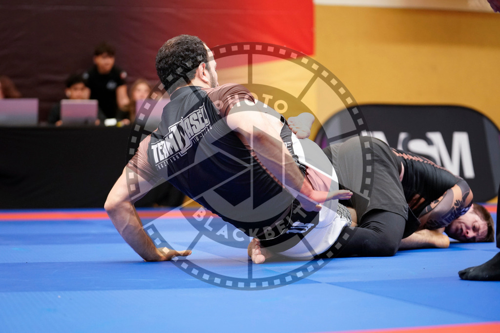 20240203PBB09022 | Fighters compete during the Brazilian Jiu-Jitsu Championship of the AJP Tour in Maintal by Frankfurt am Main, Germany, on February 2, 2024.