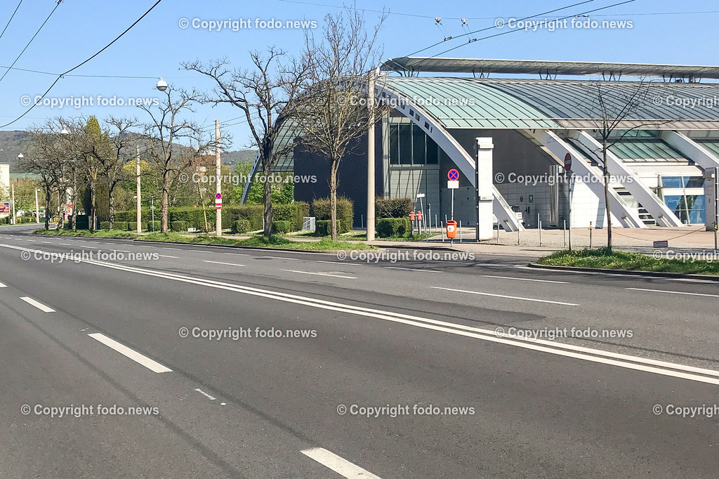 Corona_ 5 Jahre Covid Lockdown_ 15.03.2025-61 | 15.03.2025, Linz, AUT, Corona, 5 Jahre Covid Lockdown, im Bild Stadtansichten, Themenbild, leere Strassen, Menschenleer, keine Menschen oder Autos unterwegs, Design Center