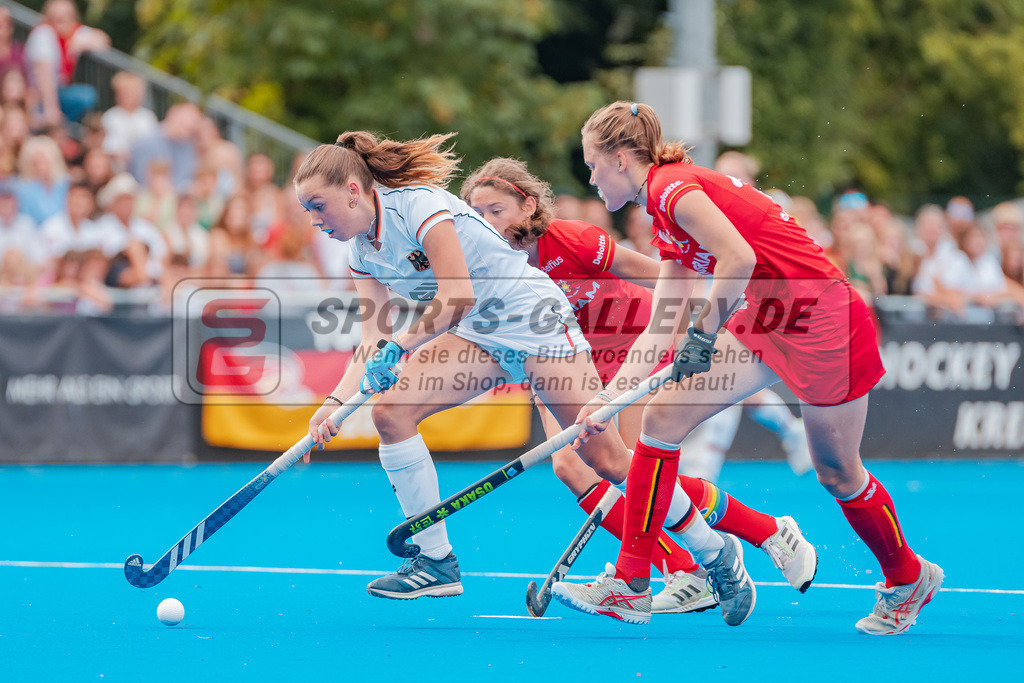 HK_20230716_102998 | Euro Hockey WU18 Girls Finale Belgium vs Germany Championship Girls & Boys am 16.7.2023 CHTC , Krefeld ,