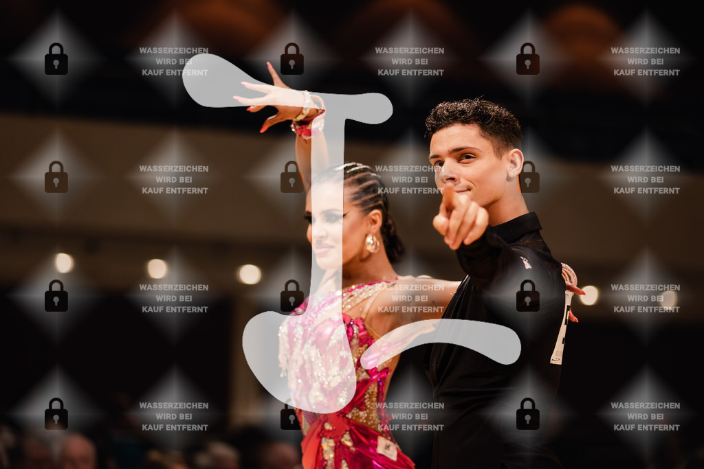 Goldstadtpokal 2025 - WDSF World Open Latin 9th (51) Vladyslav Tsykhanovskyi _ Veronika Tsikhanovska (Schwar Weiß Club Pforzheim)-2025-01-25-5812 | Webshop for digital downloads and prints of dance sport, event & show photographer Julian Link - Realisiert mit Pictrs.com