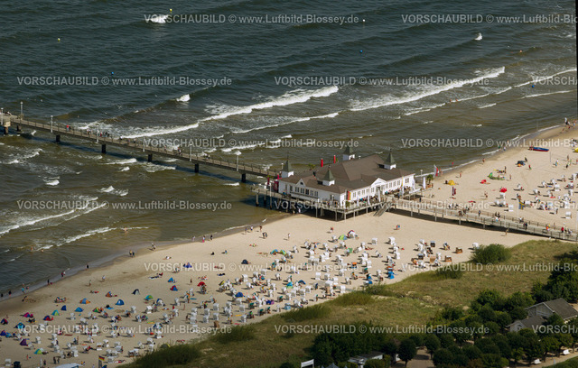 Usedom12083698Ahlbeck | Seebrücke Ahlbeck, Strand Albeck, Strandpromenade,  Ostseebad Heringsdorf, Ostsee, Usedom, Ostseeküste, Mecklenburg-Vorpommern, Deutschland, Europa