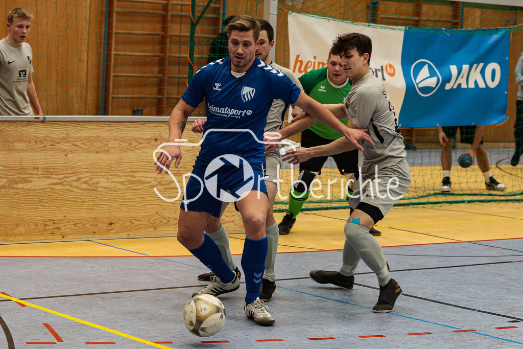 Maerbraeu-Cup BC Aichach II | SSV Alsmoos-Petersdorf (links) im Duell mit TSV Sielenbach / Halbfinale