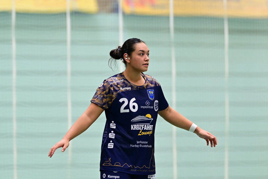 Handball I Frauen I Saison 2025-2026 I Testspiel I Buxtehuder SV - H 65 Höörs HK | Der Sportfotograf. - Realisiert mit Pictrs.com