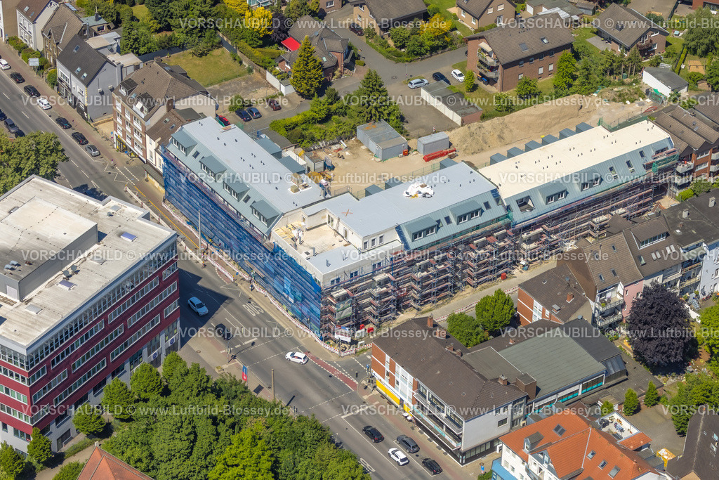 Hamm250504155 | Luftbild, Seniorencampus Baustelle mit Neubau an der Werler Straße, Mitte, Hamm, Ruhrgebiet, Nordrhein-Westfalen, Deutschland