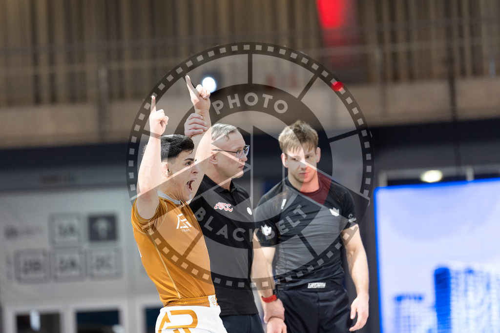 20260215PBB0250 | Fighters compete during the ADCC European Trials competition day 2 in Belgrade, Serbia, on February 15, 2026.