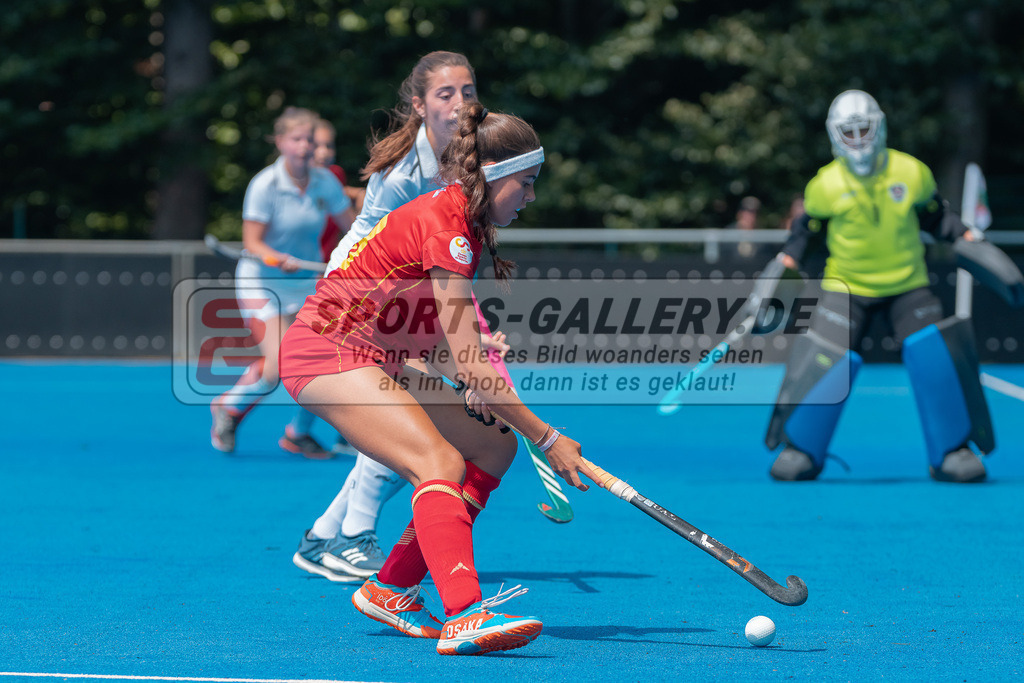 HK_20230710_2-62 | Euro Hockey WU18 Spain - Austria Championship Girls &amp; Boys am 10.7.2023 CHTC , Krefeld ,